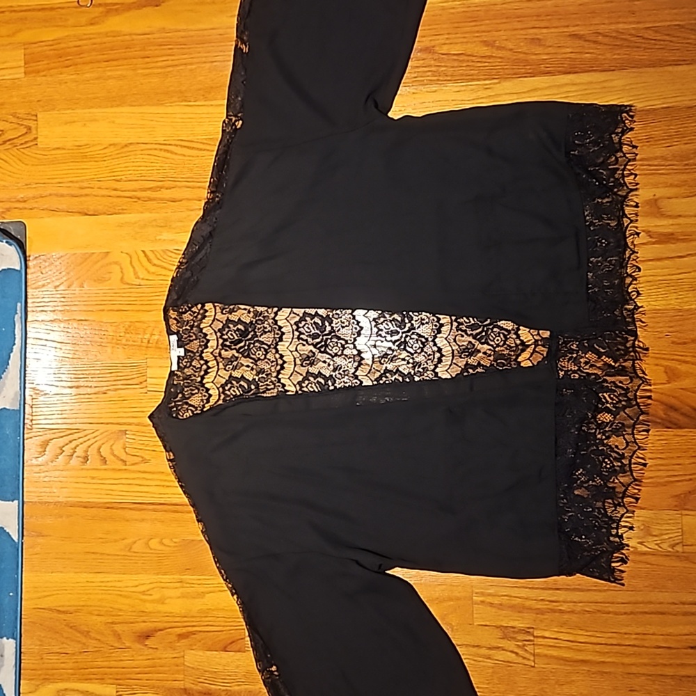 5 piece bundle,DKNY jeans sz12,Rachel Zoe szXL,skirts szL&XL,Aero sweater,kimono - Picture 12 of 15